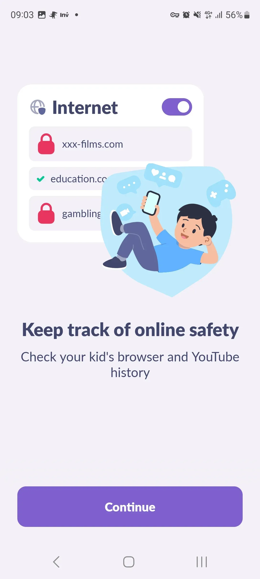 Kidsafety screen 2